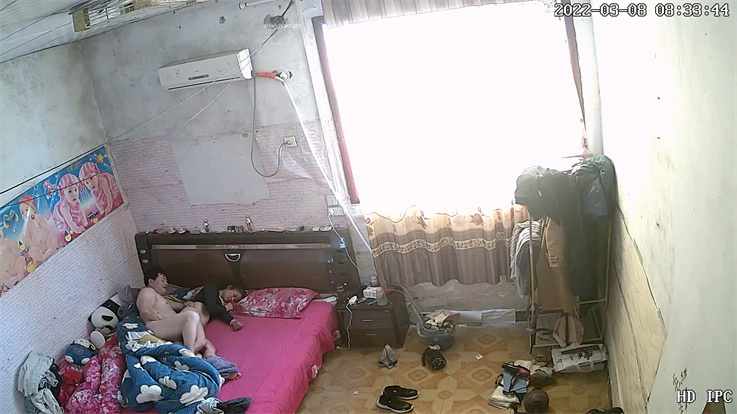 【极品稀缺破解摄像头】大肚男花样后入娇妻 疯狂骑乘 顶操内射骚逼白浆流出 多姿势肆意啪啪 高清1080P版 - 截图4