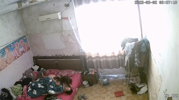 【极品稀缺破解摄像头】大肚男花样后入娇妻 疯狂骑乘 顶操内射骚逼白浆流出 多姿势肆意啪啪 高清1080P版 - 截图14