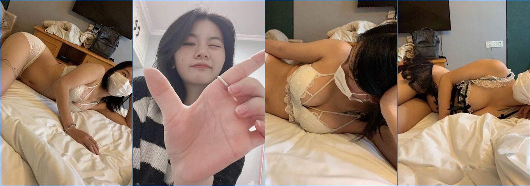 【最新重磅私房独家】重庆22岁奶茶店上班的00后C杯美女被摄影师忽悠抠逼 强上无套抽插没忍住内射 高清720P版 - 截图1