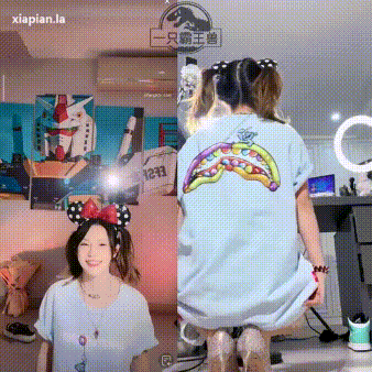 抖音主播【一只霸王兽】多位主播双视角直播 私拍福利 现在主播真会玩 大哥视角是真的顶(上) - 截图13